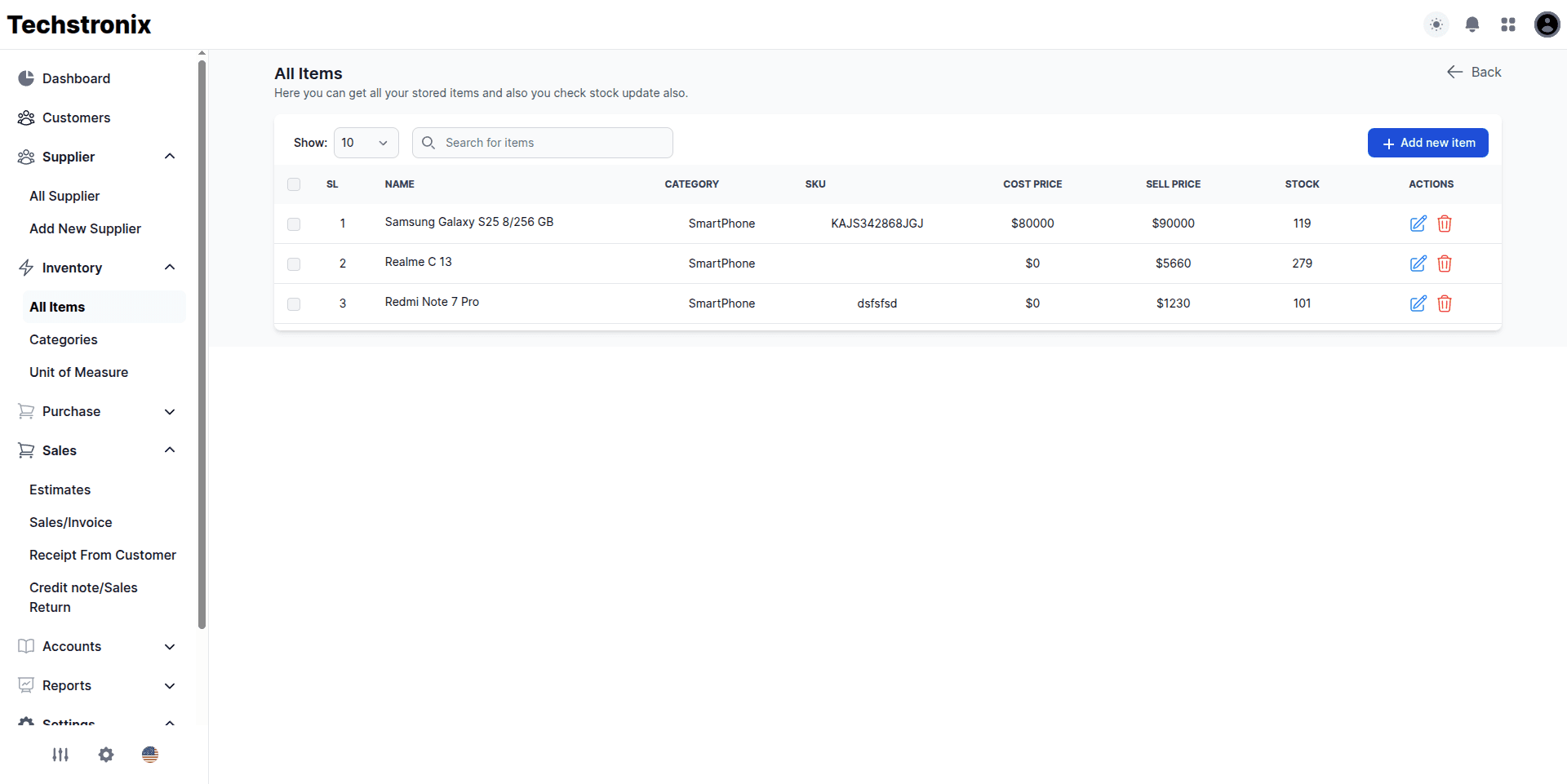 Inventory Management